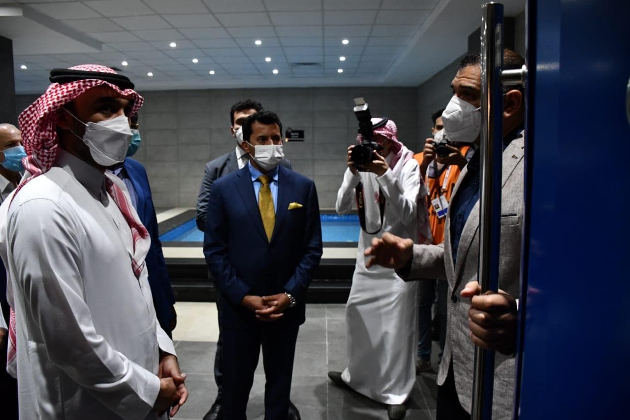 وزير الرياضة ورئيس الاتحاد العربي لكرة القدم