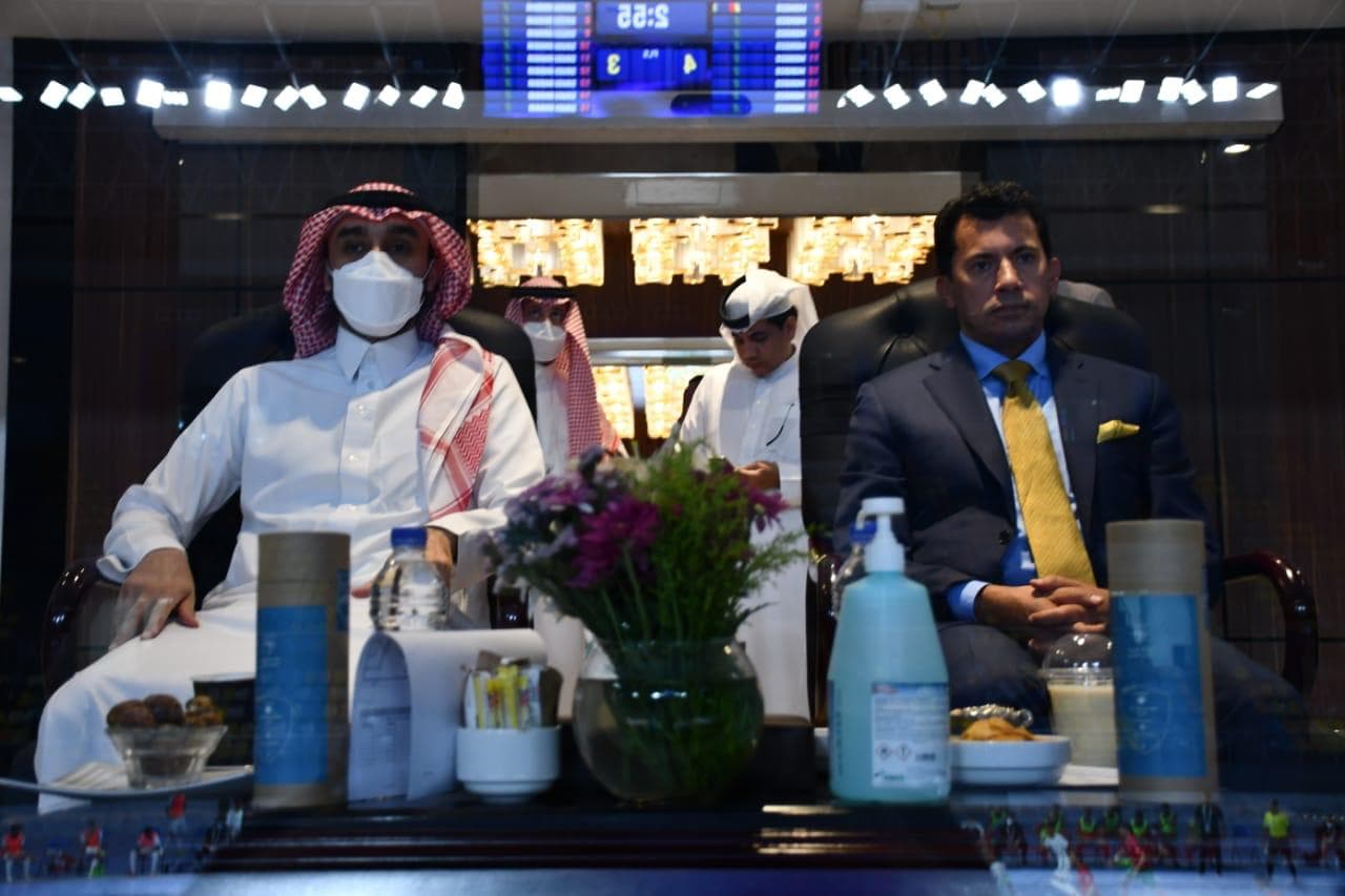 وزير الرياضة ورئيس الاتحاد العربي لكرة القدم