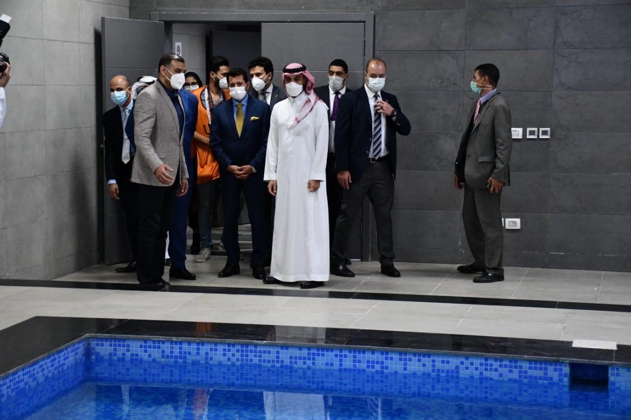 وزير الرياضة ورئيس الاتحاد العربي لكرة القدم