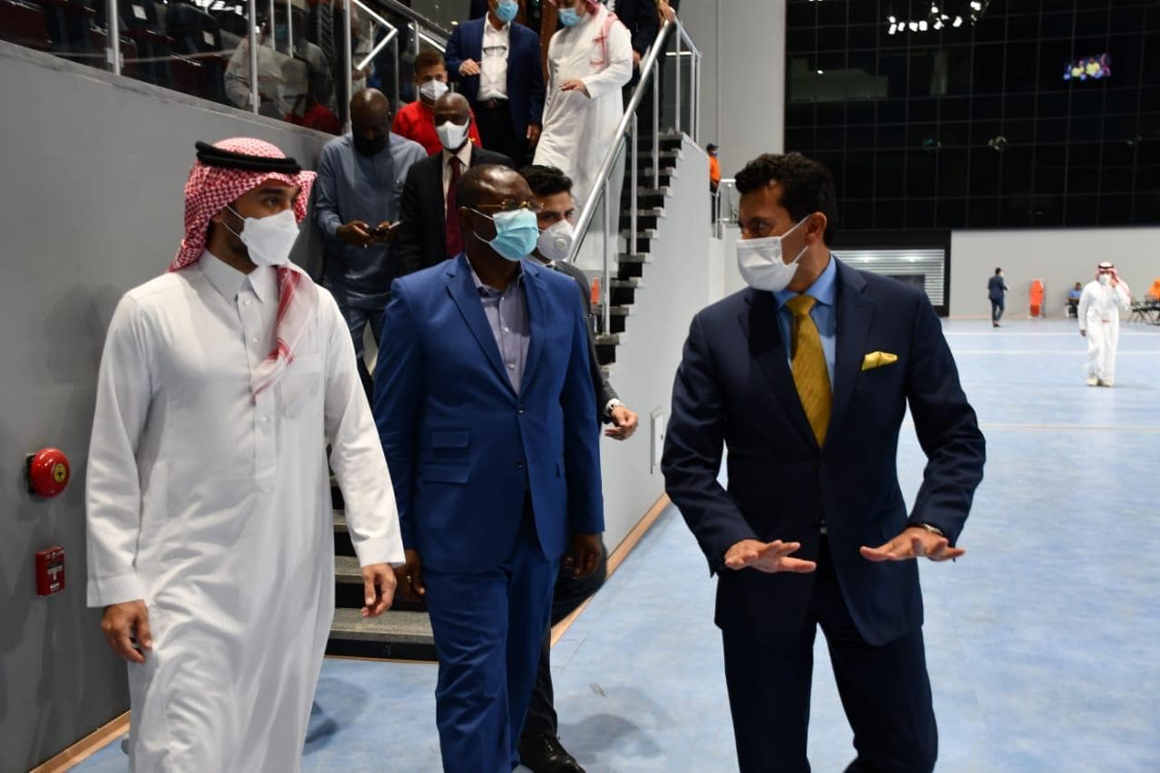 وزير الرياضة ورئيس الاتحاد العربي لكرة القدم