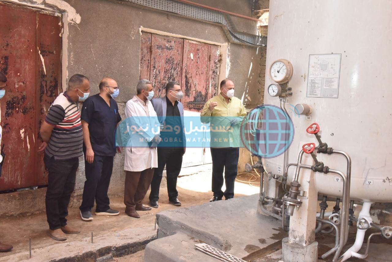 محافظ أسيوط يتفقد مستشفيات المبرة الصدر والحميات (3)