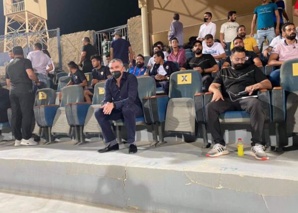 كارتيرون يقود الزمالك أمام الجونة من المدرجات
