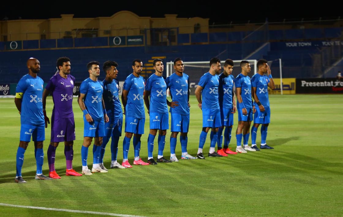 جانب من مباراة الزمالك والجونة