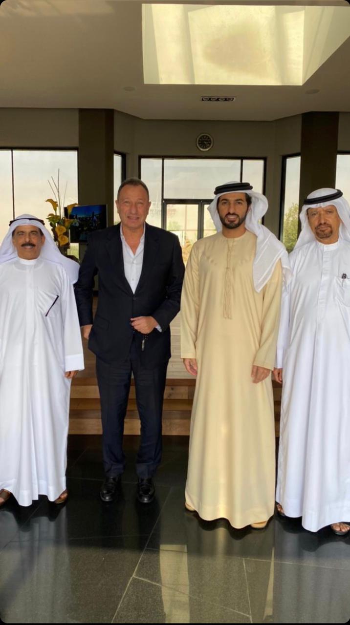 الخطيب يزور الاتحاد الإماراتي لكرة القدم