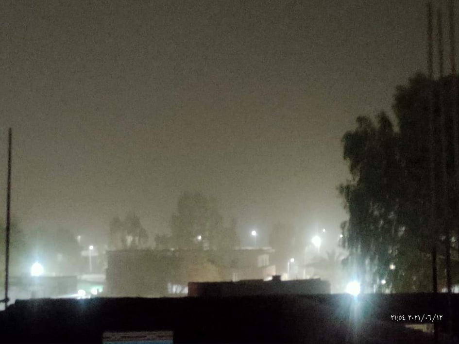 شبورة ترابية تضرب واحة الفرافرة في الوادي الجديد (4)