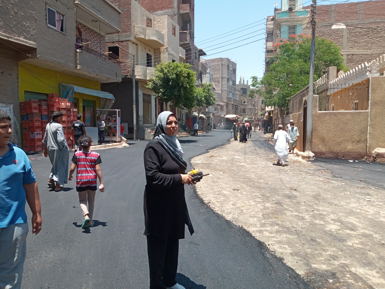 رصف مركز القوصية (1)