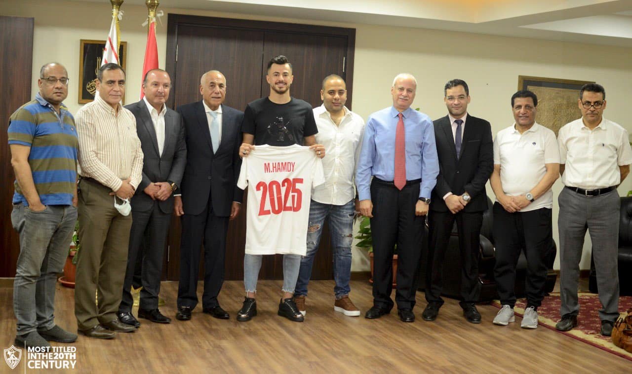 الزمالك يمدد عقد الونش حتى ٢٠٢٥
