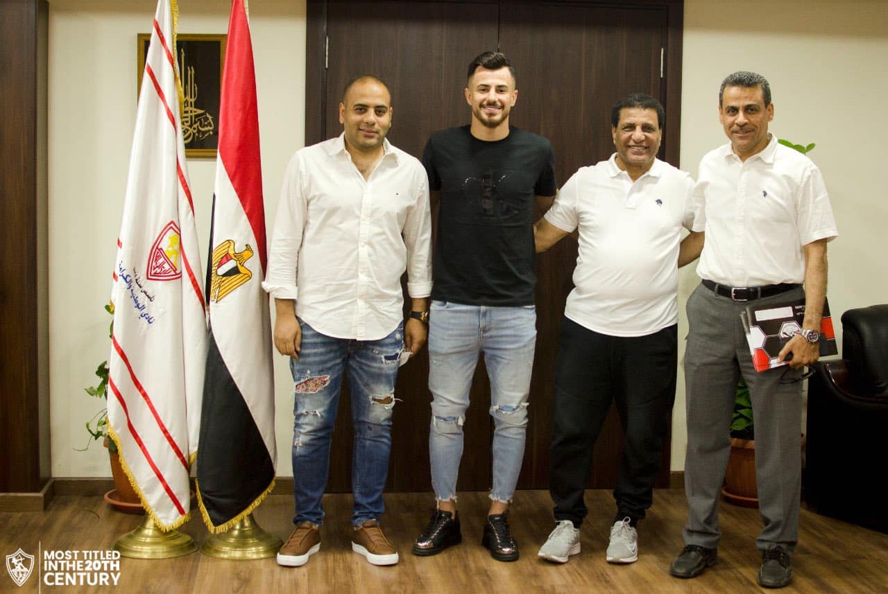 الزمالك يمدد عقد الونش حتى ٢٠٢٥