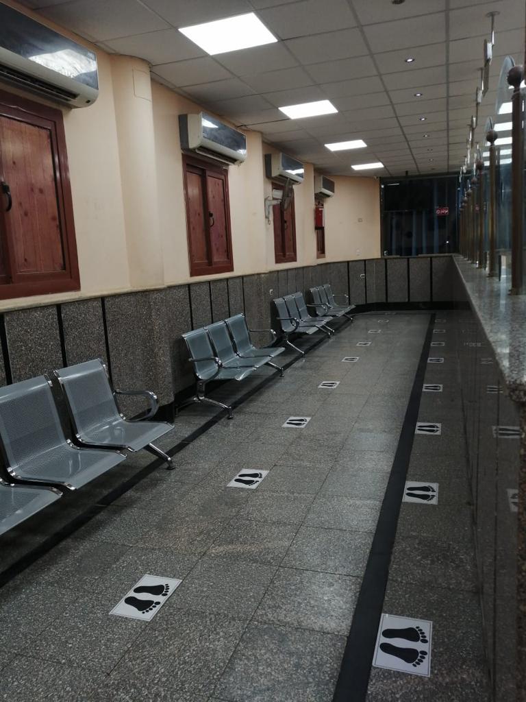 اعمال تعقيم وتطهير مرور الوادي الجديد (1)