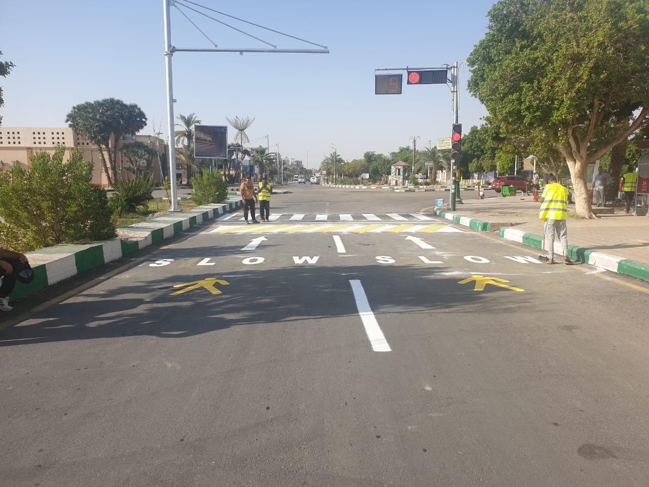 تخطيط الطرق بشكل حديث ومطور في الوادي الجديد (1)