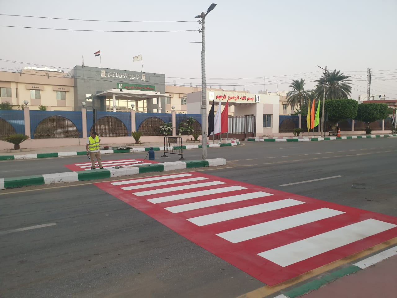 تخطيط الطرق بشكل حديث ومطور في الوادي الجديد (2)