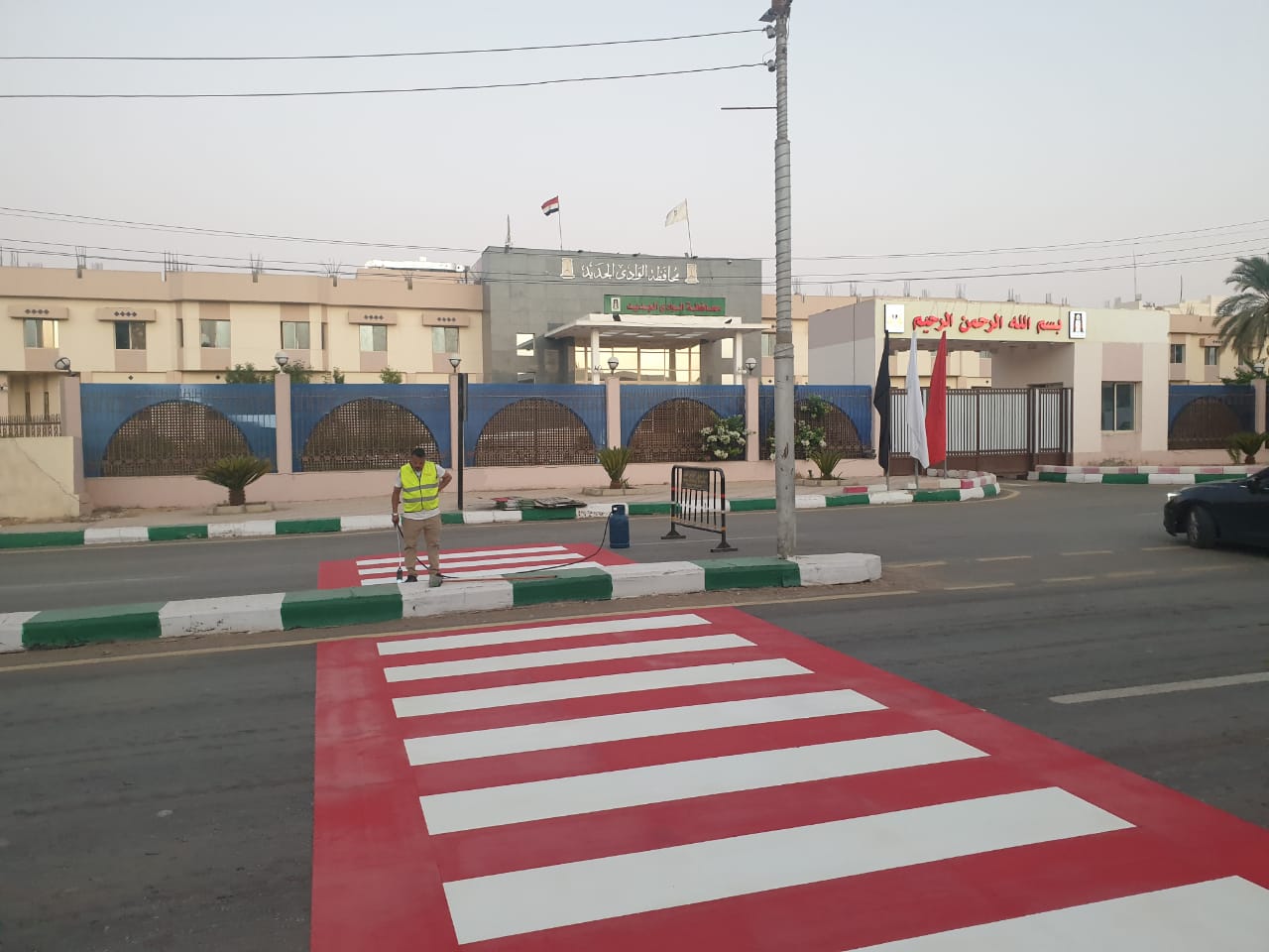 تخطيط الطرق بشكل حديث ومطور في الوادي الجديد (6)