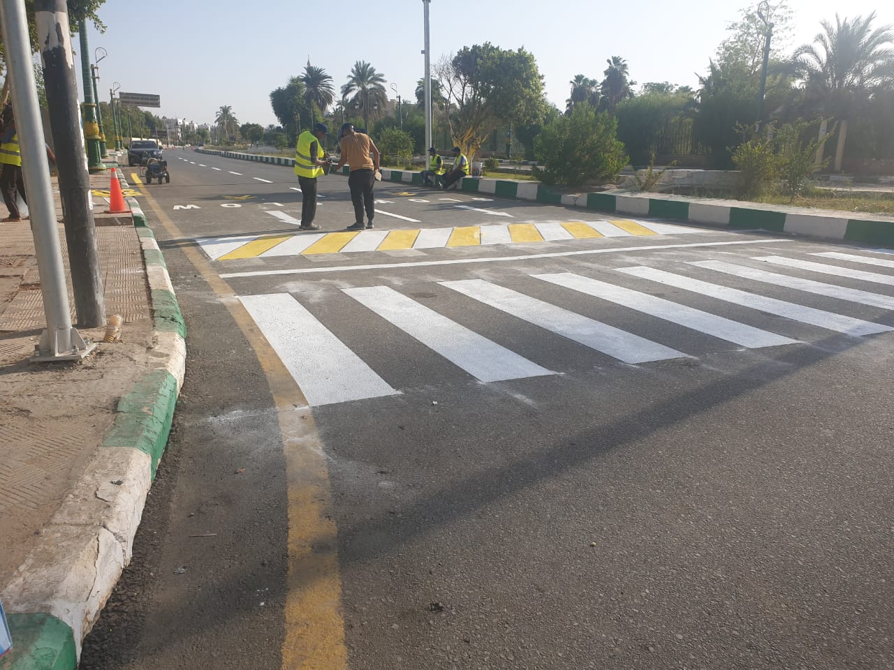 تخطيط الطرق بشكل حديث ومطور في الوادي الجديد (7)