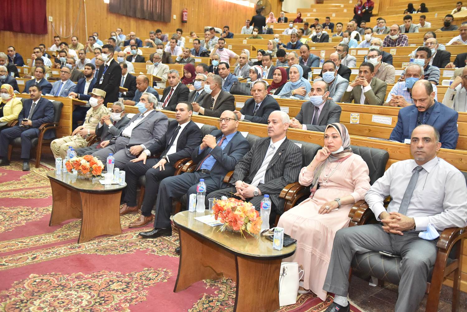 محافظ أسيوط يشهد احتفال كلية العلوم بنين بفرع جامعة الأزهر لاعتمادها (7)
