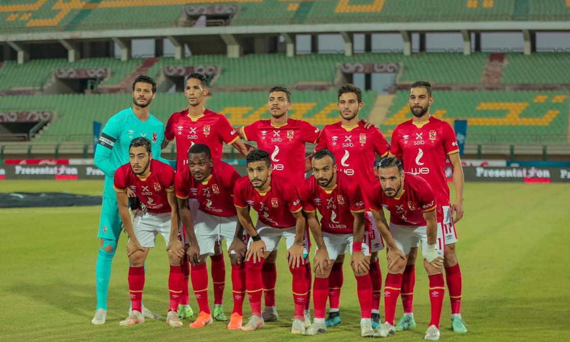 جانب من مباراة الأهلي ومصر المقاصة