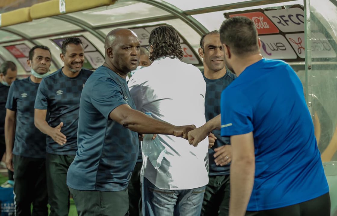 جانب من مباراة الأهلي ومصر المقاصة