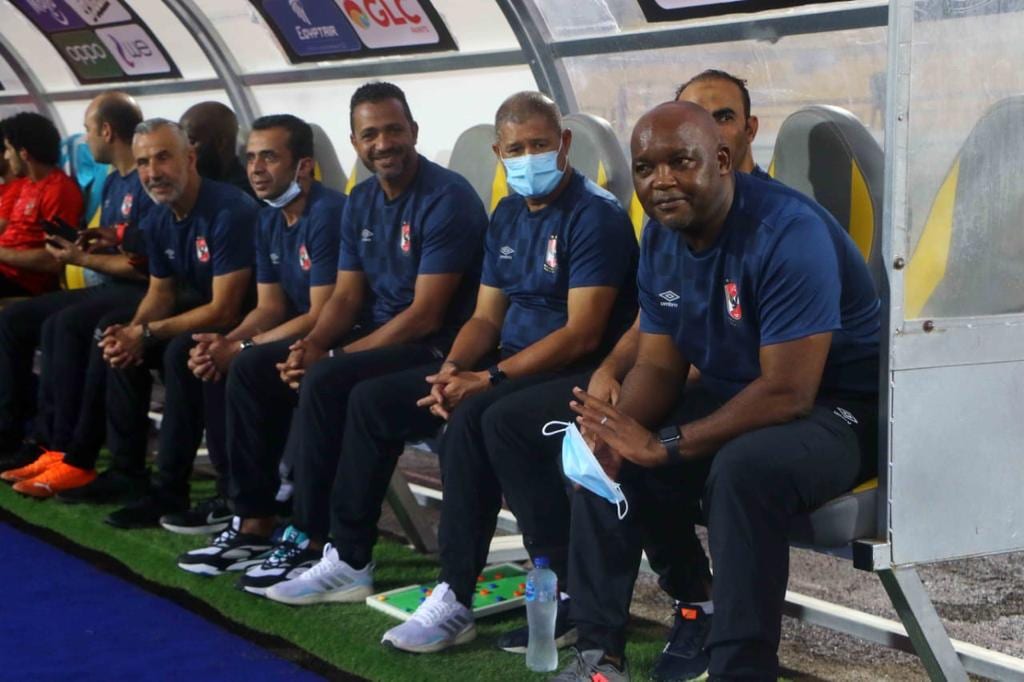 جانب من مباراة الأهلي ومصر المقاصة