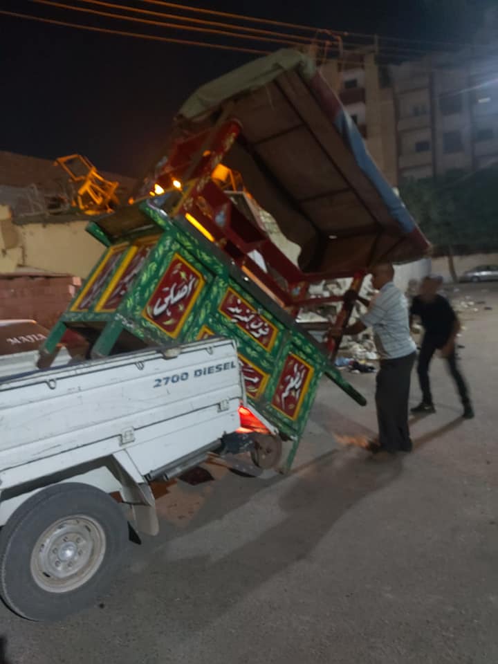 محافظ أسيوط يوجه باستمرار حملات رفع الاشغالات وحي غرب ينفذ حملة بعدة مناطق (4)