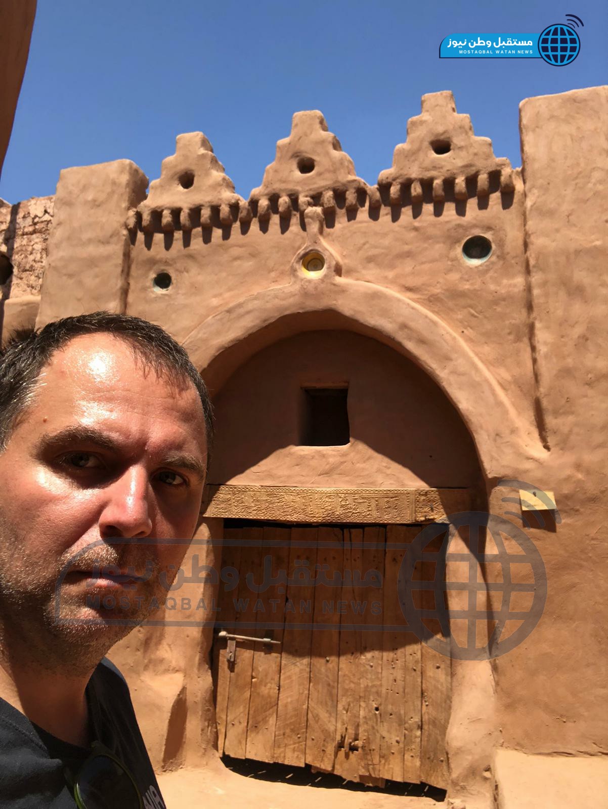 الكاتب الصربي بمنطقة آثار بلاط