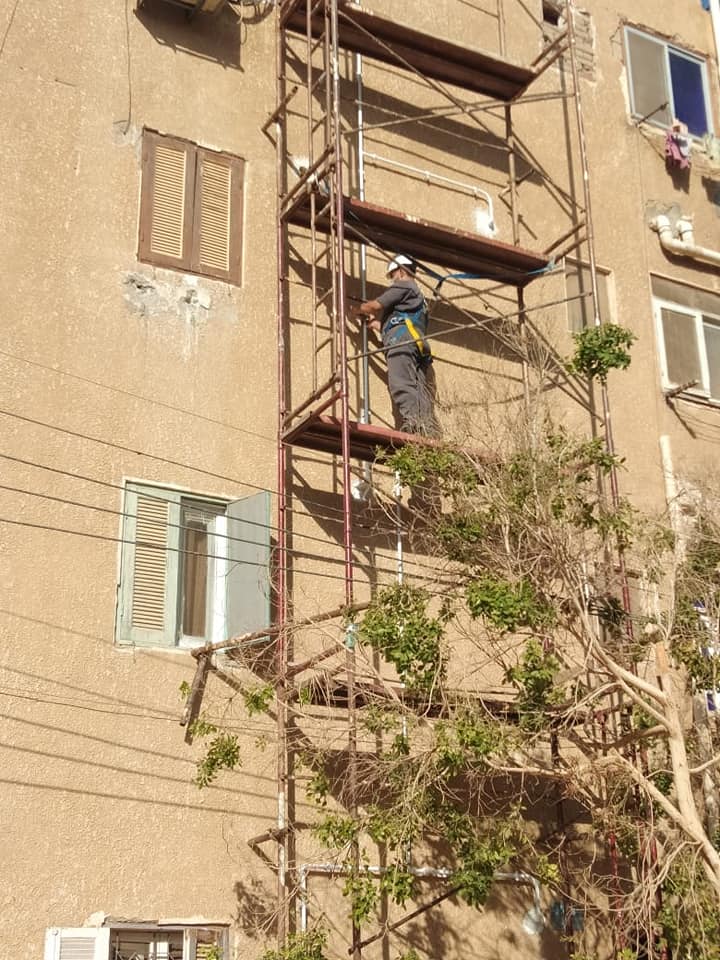 توصيل خدمة الغاز الطبيعي لـ ١١٦٠ منزل بالخارجة (1)
