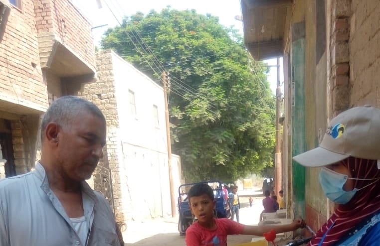 حملات توعوية بأهمية ترشيد مياه الشرب في قرى حياة كريمة ببني سويف 5
