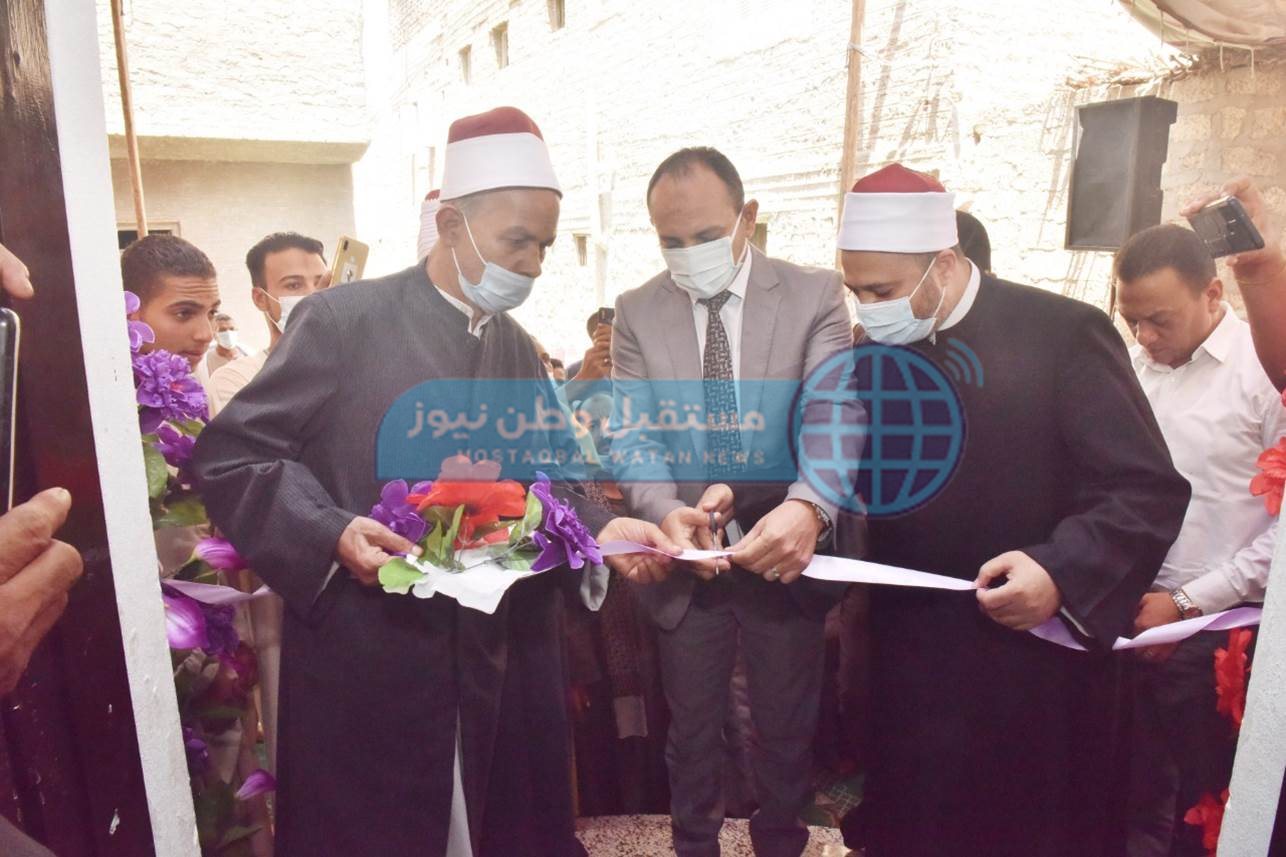 سكرتير عام أسيوط يفتتح مسجد الشيخ شهاب الدين بقرية المطمر بساحل سليم (2)