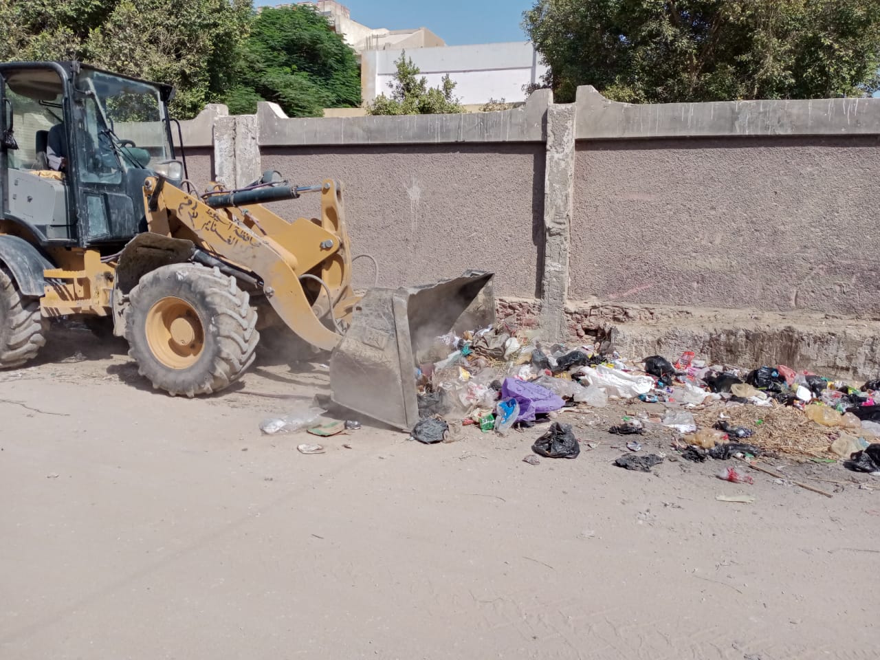 حملات نظافة بقرى المركز (1)