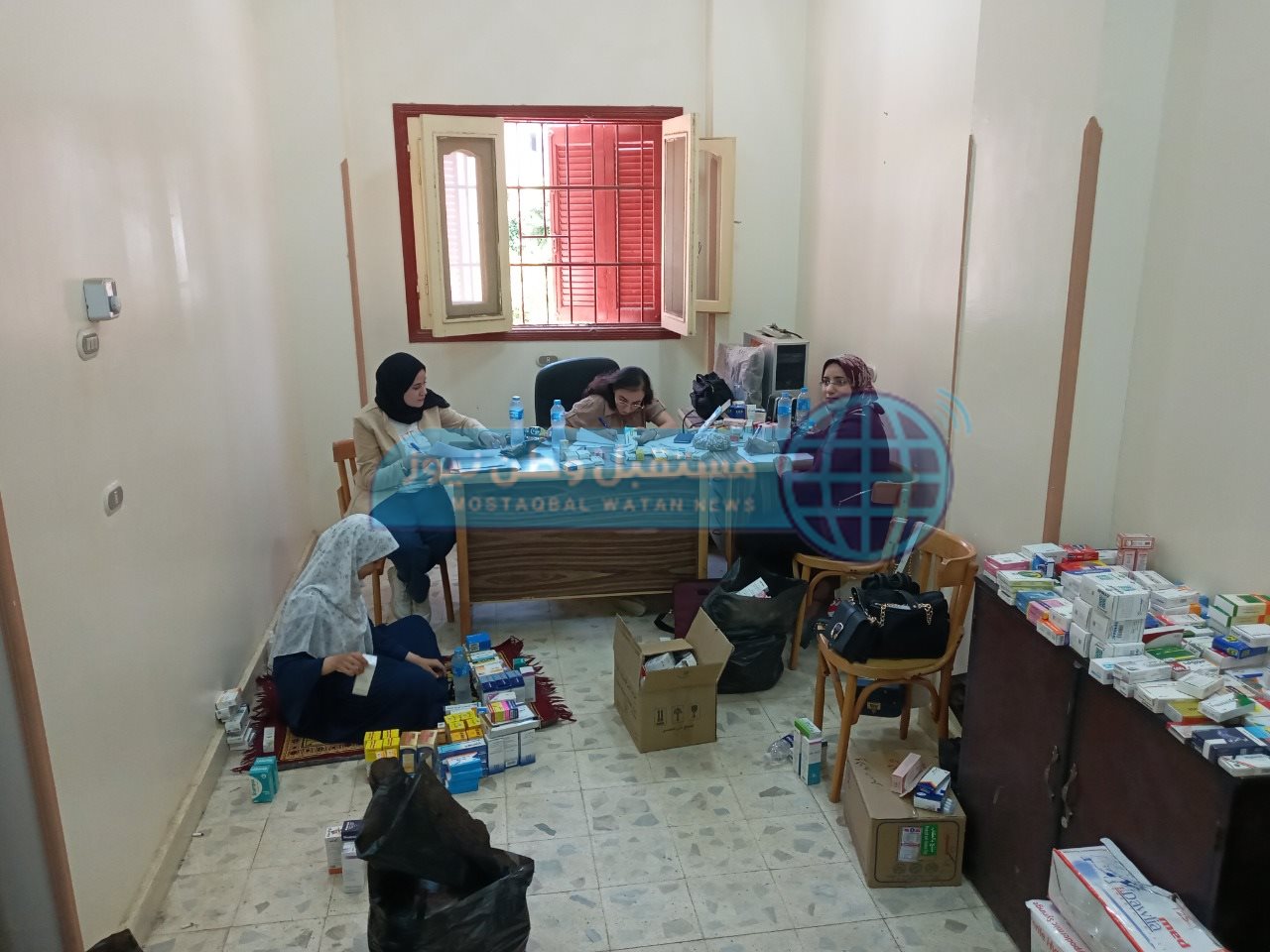 حملة مكبرة بالقوصية (1)