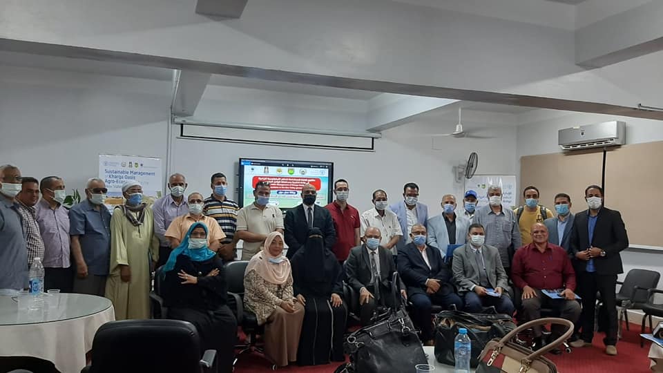 منظمة الفاو تعقد ورش عمل عن أنشطة مشروع تطوير الري لموظفي زراعة الوادي الجديد (3)
