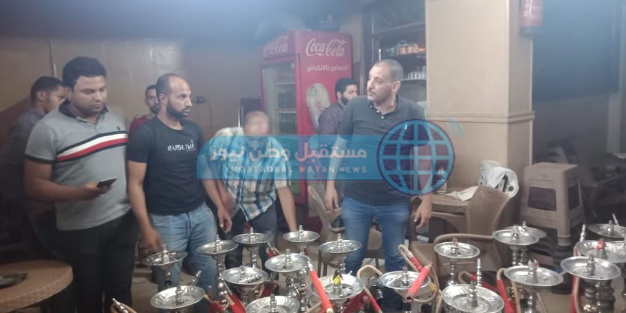 ضبط ومصادرة 150 شيشة خلال حملة بحي غرب (5)