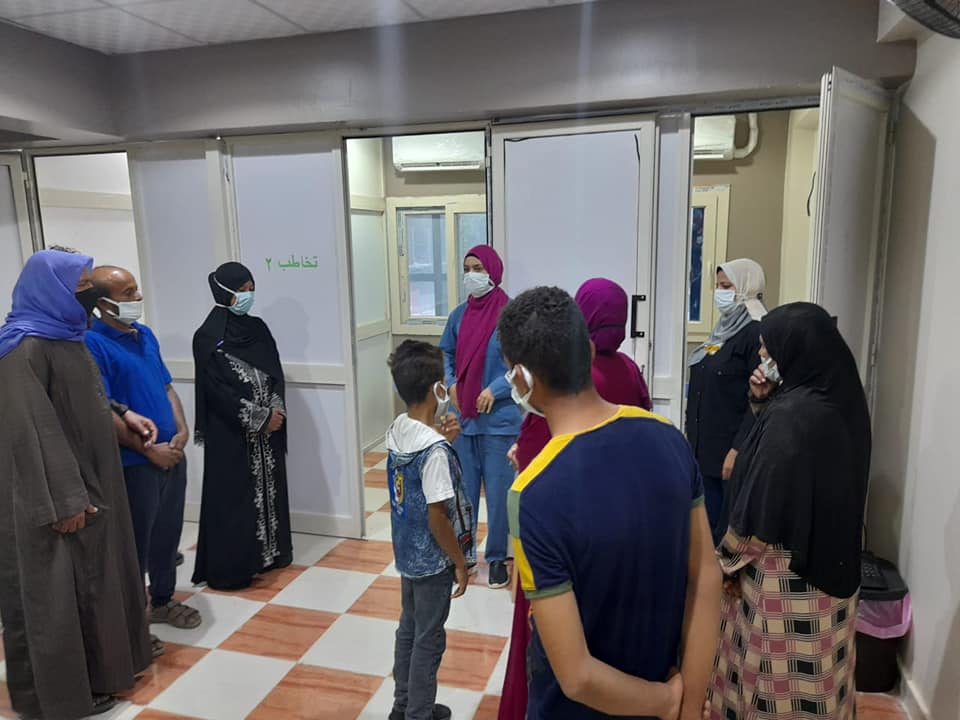 ذوي الهمم من قرى شرق بولاق يزروون مركز حسن حلمي بالخارجة (4)
