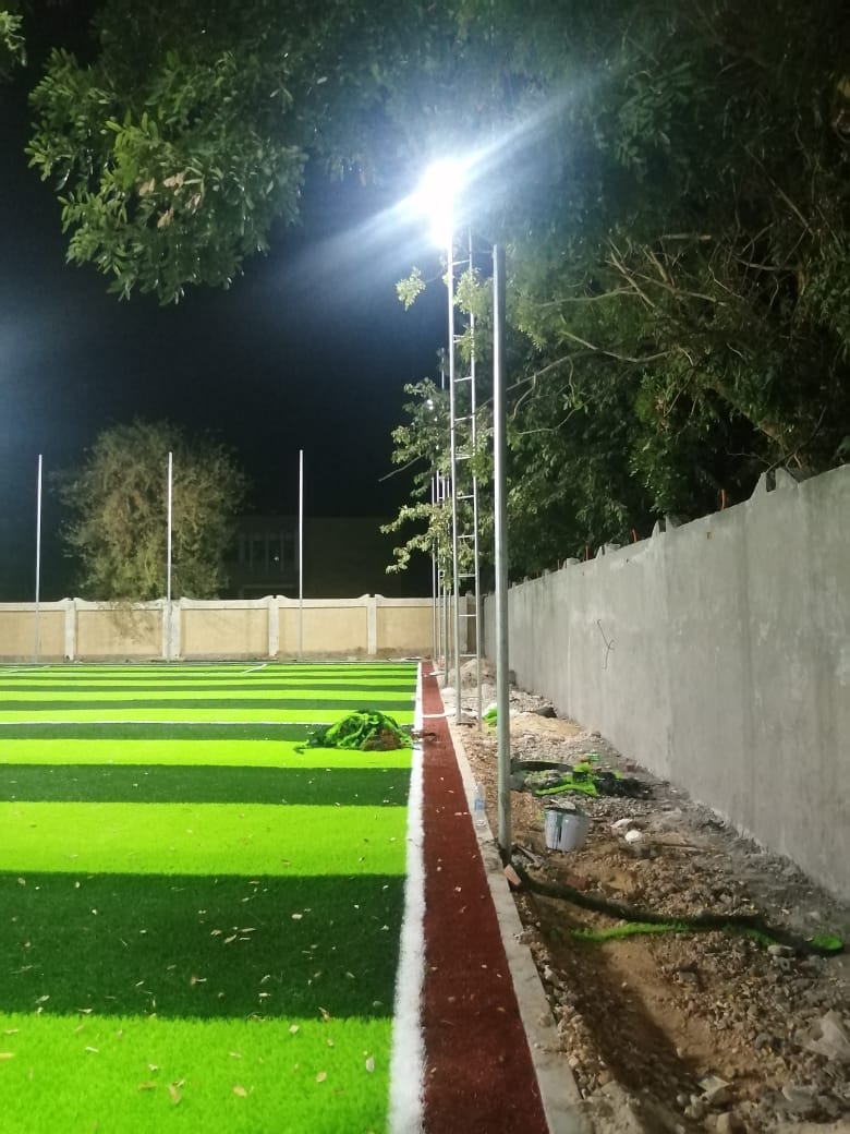 ملاعب خماسية بحديقة السلام (1)