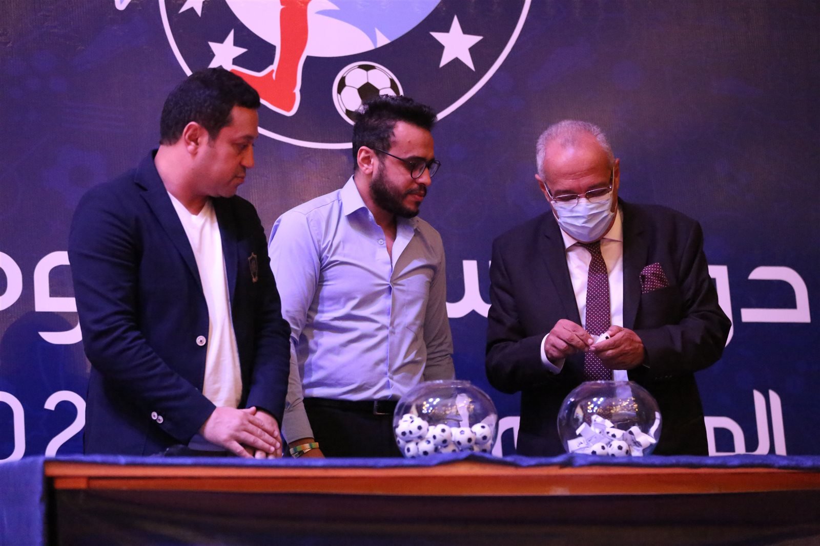 مراسم قرعة دوري مستقبل وطن للموسم الثالث لدور الـ 32
