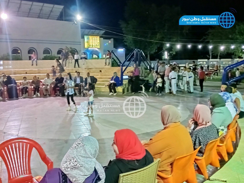 فقرات فنية وشعرية بحفل ختام الانشطة الصيفية بالخارجة (1)