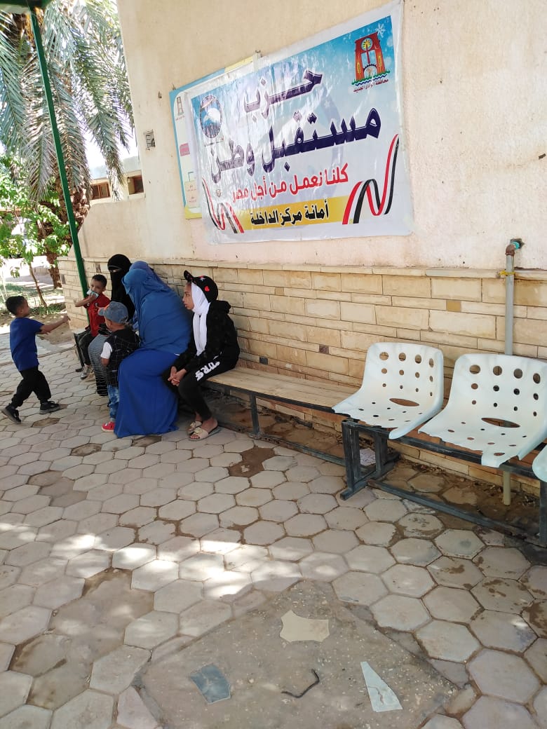 الكشف وصرف الدواء بالمجان لـ103 مواطنا في قافلة طبية بالوادي الجديد (2)