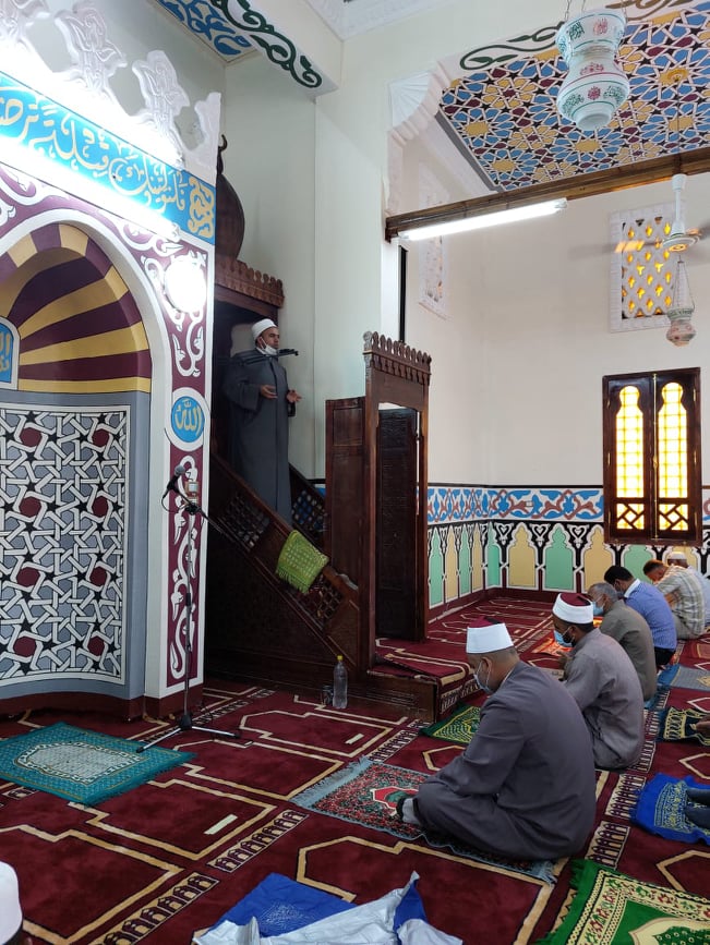 افتتاح مسجدين جديدين بمركزي بلاط والفرافرة (5)