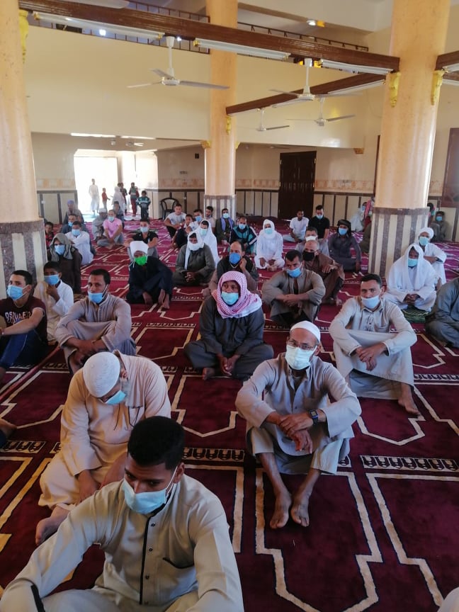 افتتاح مسجدين جديدين بمركزي بلاط والفرافرة (7)