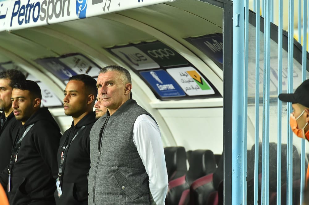 الجهاز الفني لفريق الزمالك