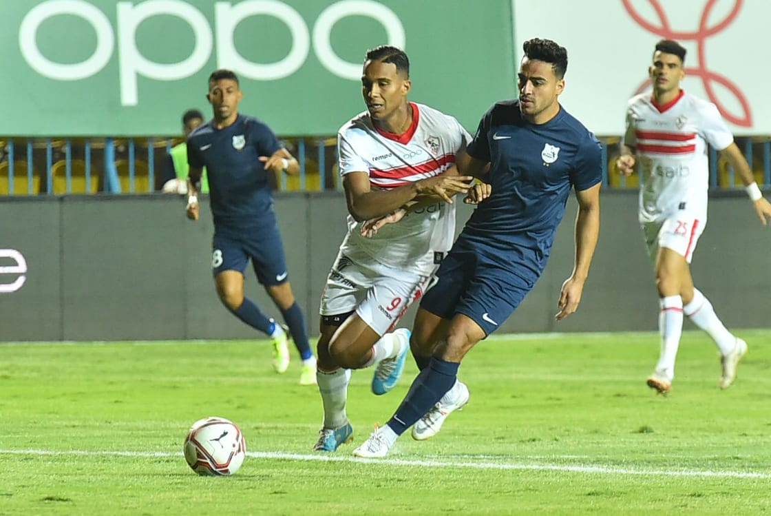 مباراة الزمالك وإنبي