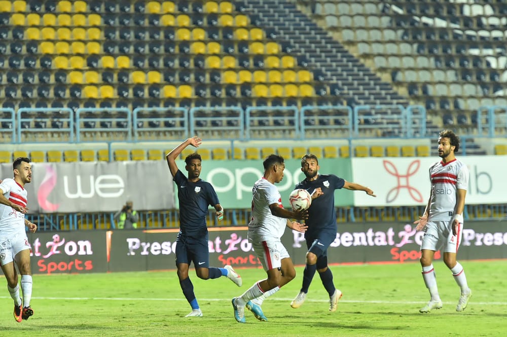 مباراة الزمالك وإنبي