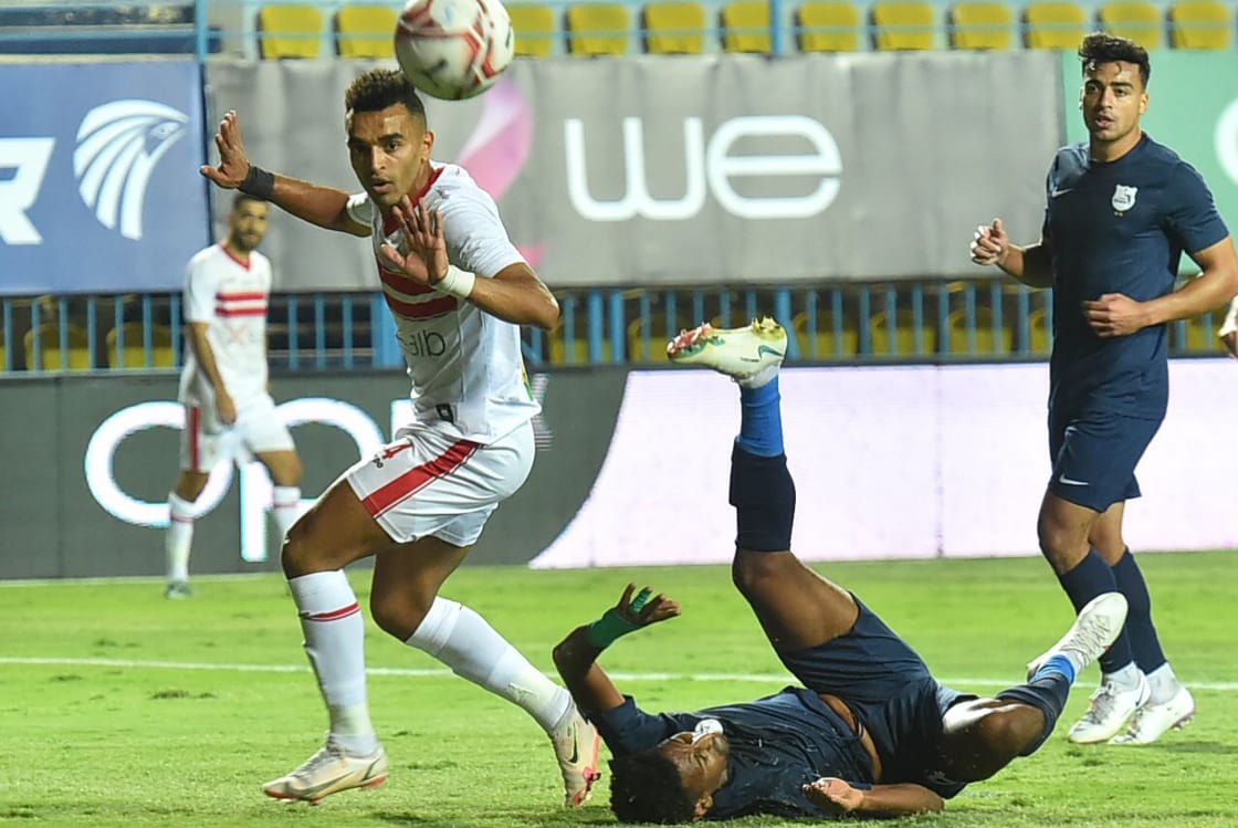 مباراة الزمالك وإنبي
