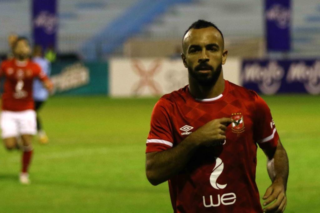 جانب من مباراة الأهلي وغزل المحلة