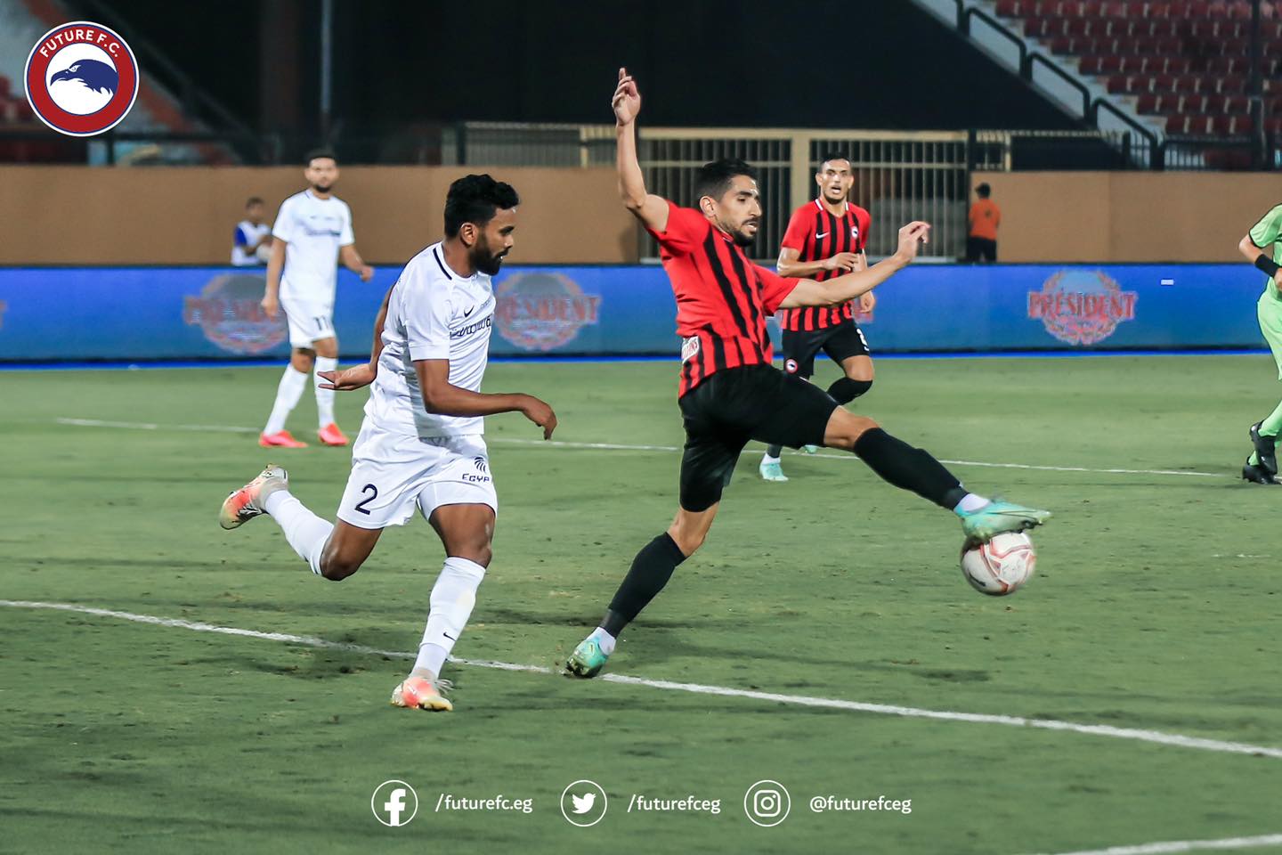 جانب من مباراة فيوتشر إف سي و إنبي
