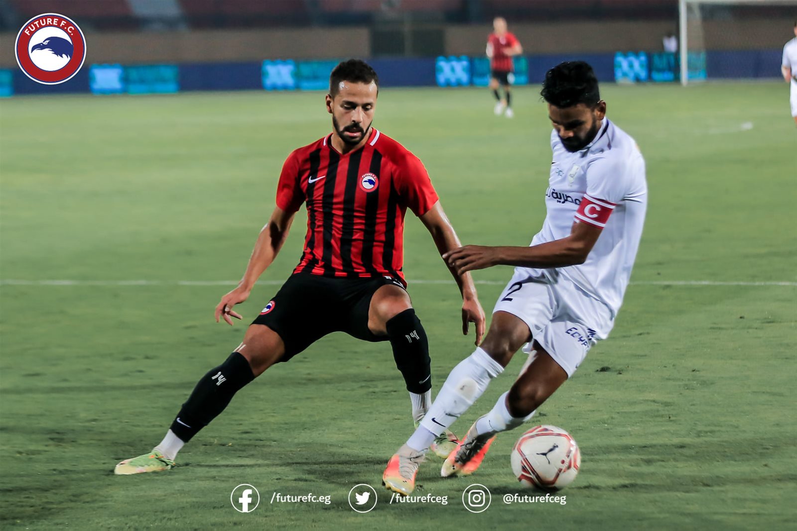 جانب من مباراة فيوتشر إف سي و إنبي