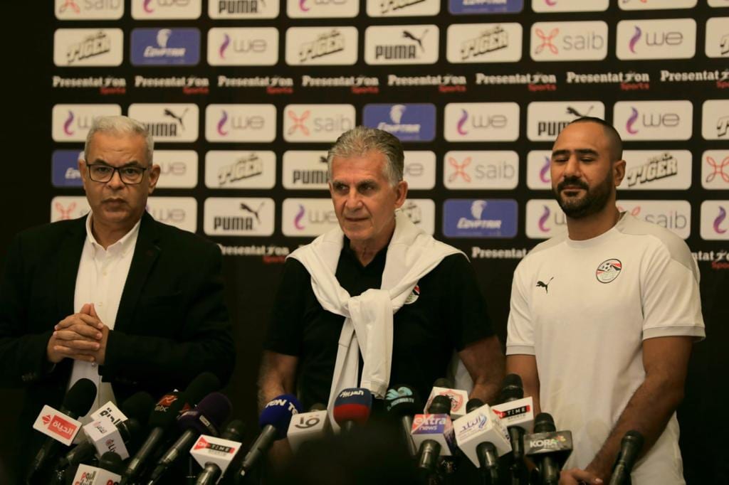  المؤتمر الصحفي لكيروش قبل السفر إلى الدوحة