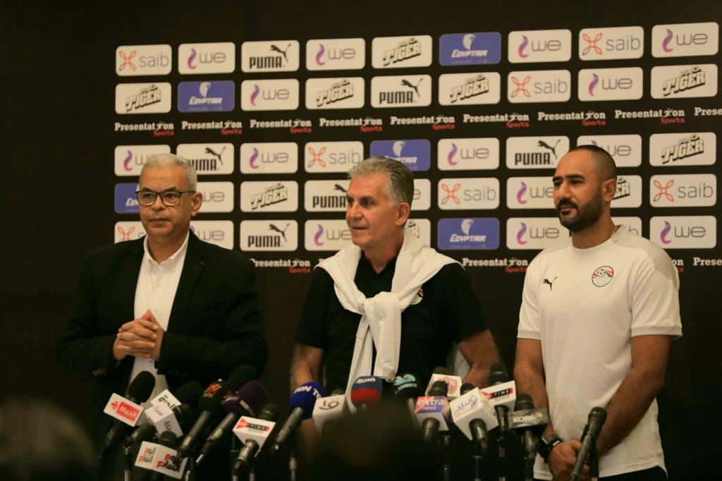  المؤتمر الصحفي لكيروش قبل السفر إلى الدوحة