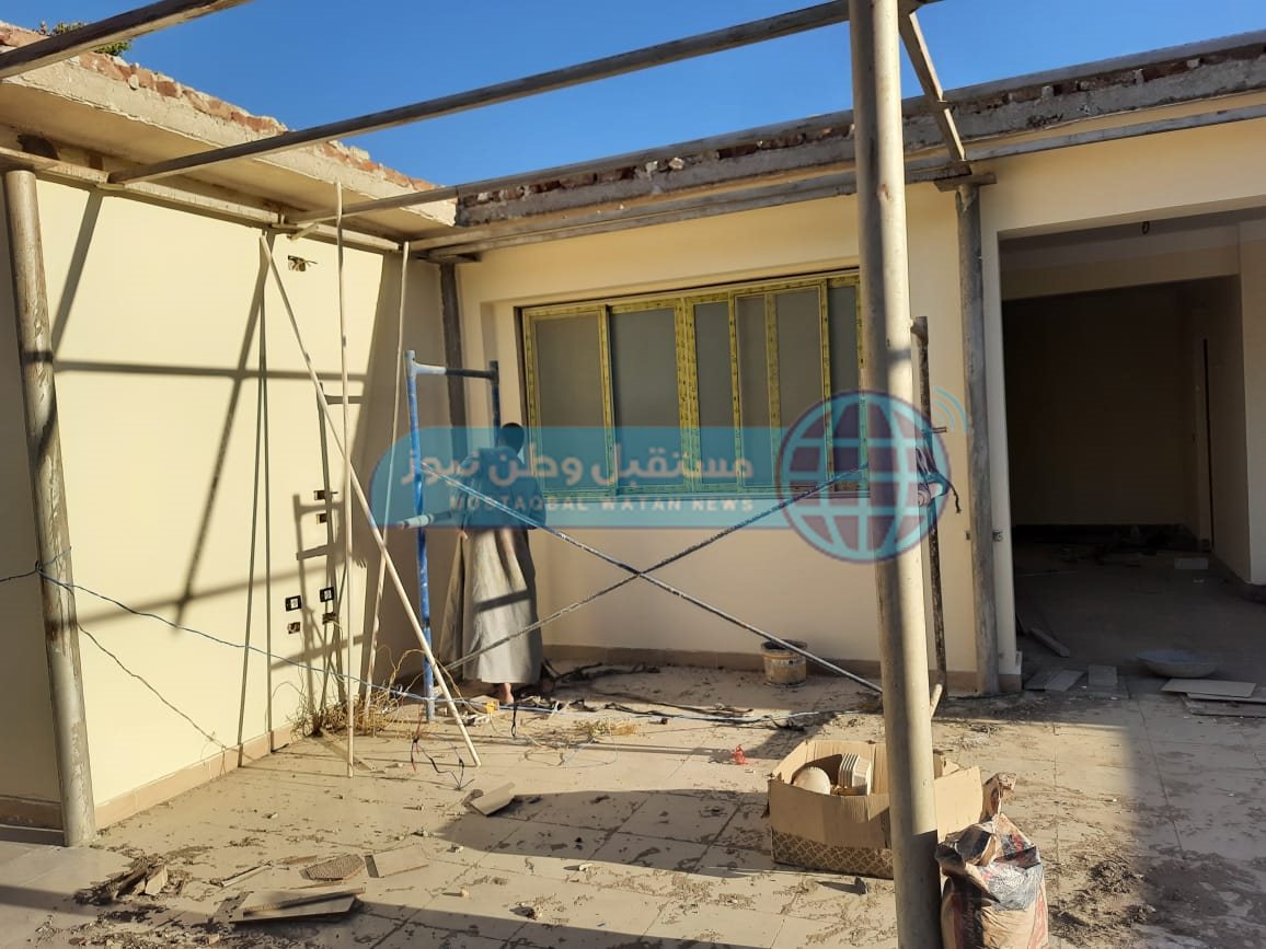 السكرتير المساعد تتفقد مشروعات قرية الزرابي (10)