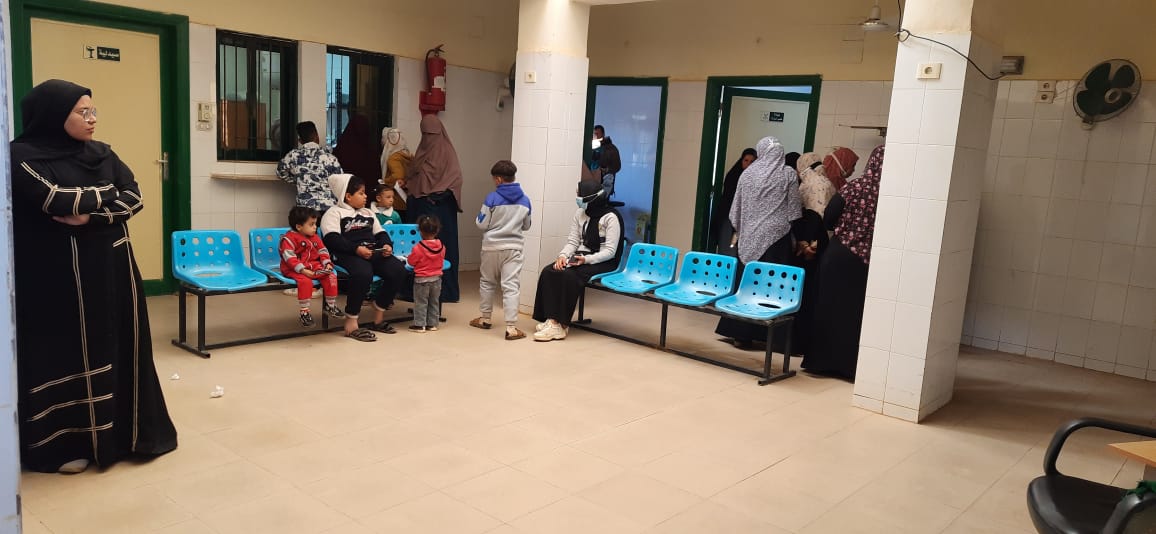 الكشف وصرف الدواء لـ 90 مواطنا بالمجان في قافلة طبية بالوادي الجديد (2)