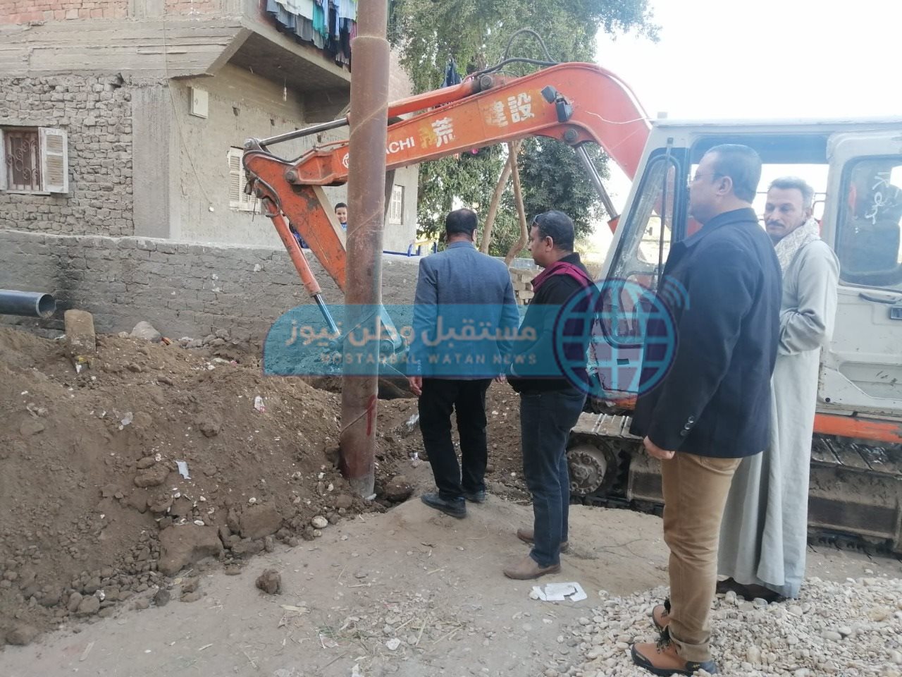 متابعات دورية من رؤساء المراكز لمشروعات حياة كريمة (5)
