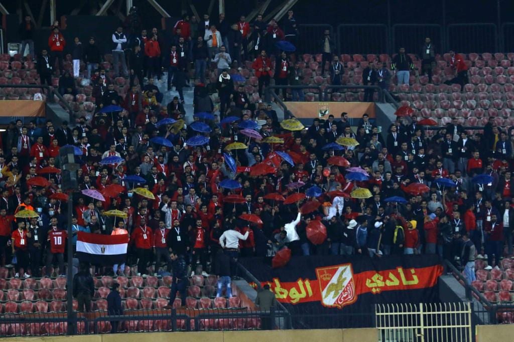 جانب من مباراة الأهلي وفيوتشر